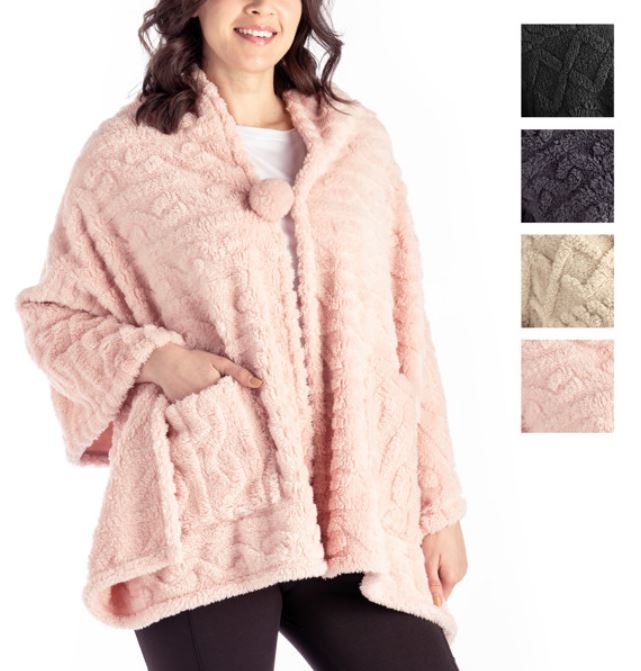 The Coziest Blanket Wrap Jacket - One Size