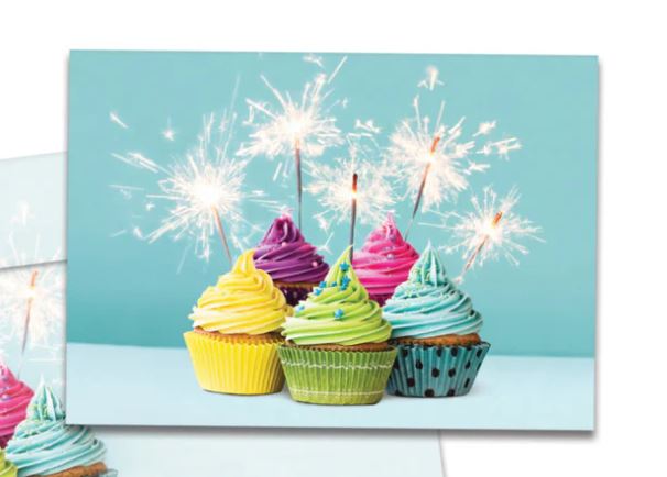 Extra Sparkly Birthday Greeting Card