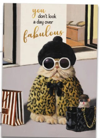 Day Over Fabulous Birthday Card