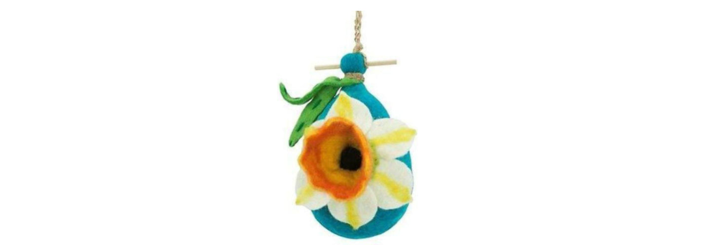 Felted Birdhouses