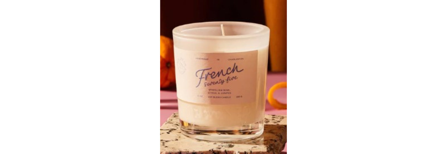 Soy Candle - French 75 6 oz