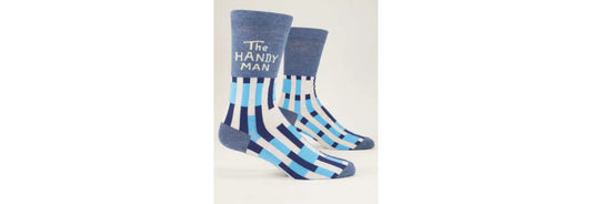 Men's Crew Socks: The Handyman | Blue Q
