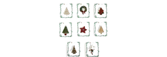 Holiday Pin Assorted Styles