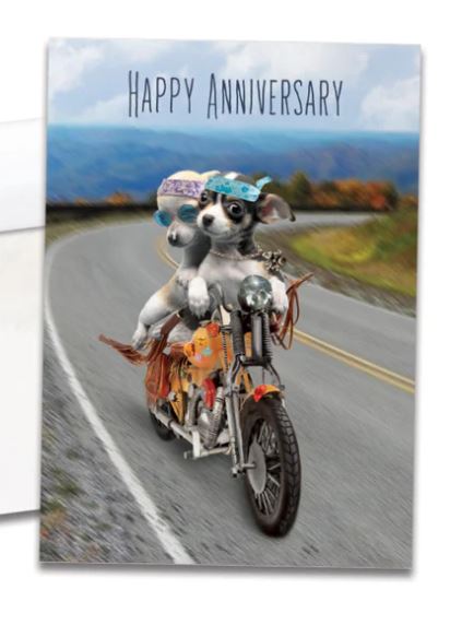 Life Is A Highway Anniversary Card