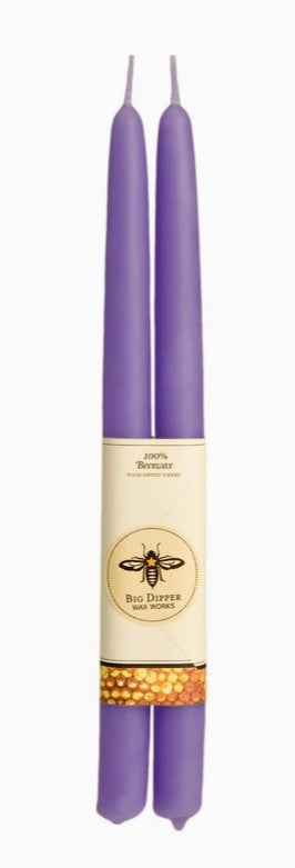 Taper Candles – 100% Pure Beeswax – Hand-Dipped Assortment