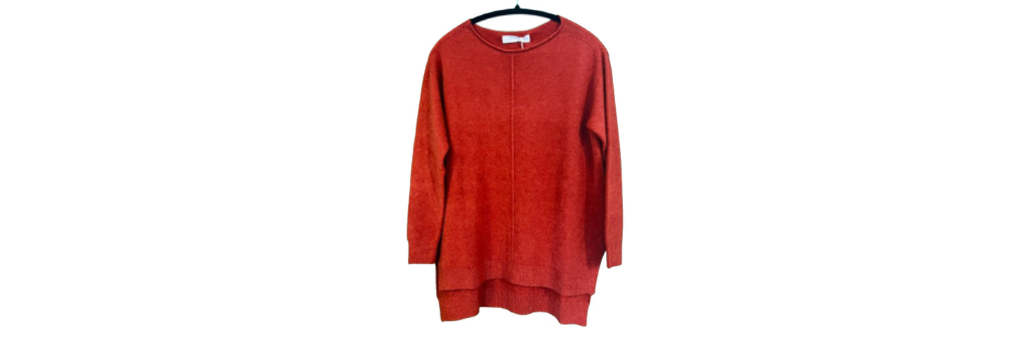 Amazing Woman Maggie Sweater | One Size - Rust