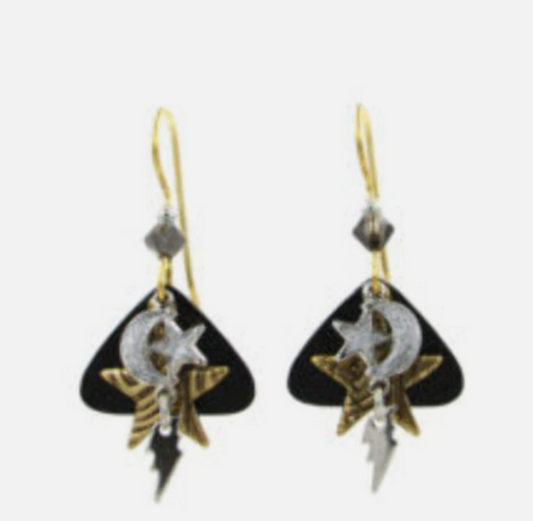 Moon and Stars Earrings