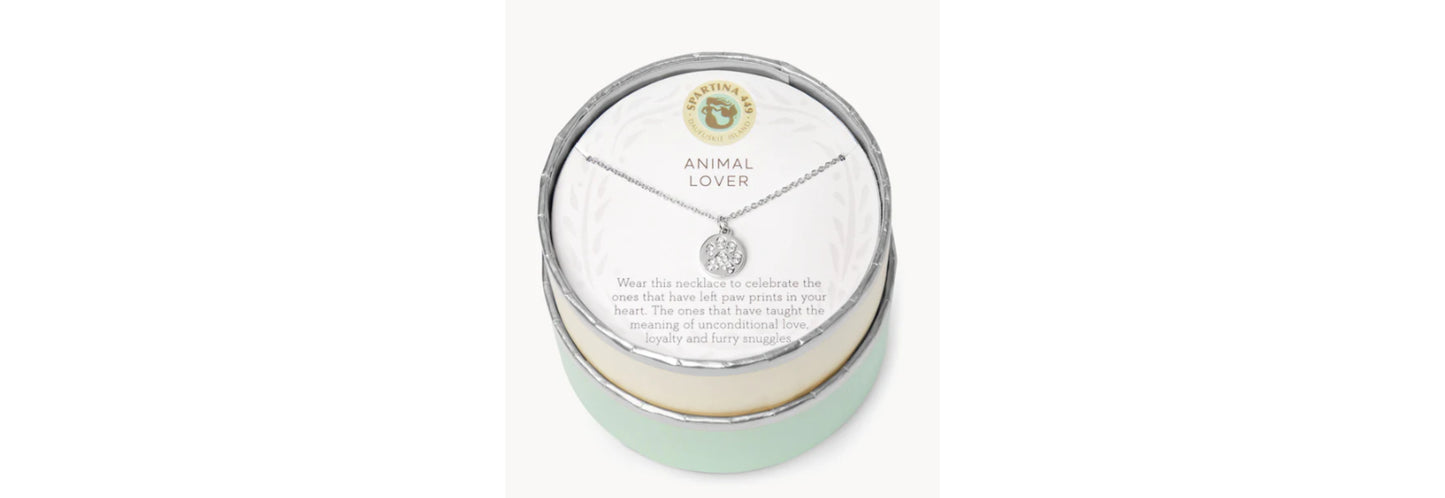 Sea La Vie Necklace Animal Lover/Paw