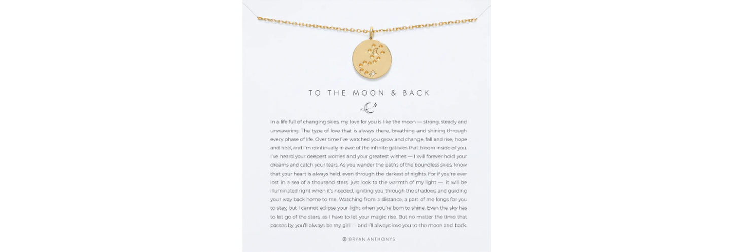 To The Moon & Back Necklace