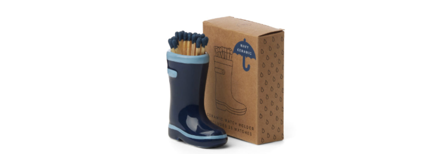 Wellington Boot Match Holder - Navy Blue