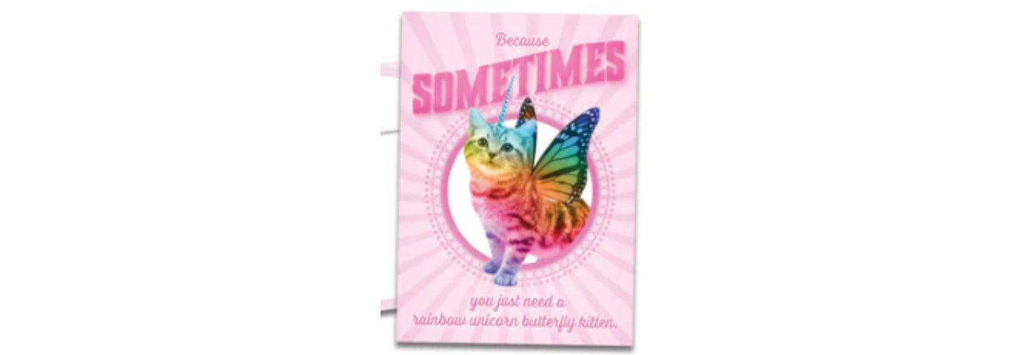 Rainbow Unicorn All Occasion Card