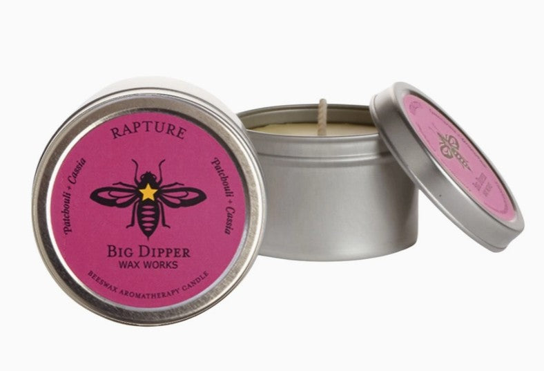 Aromatherapy 100% Pure Beeswax Travel Tin Candle Assortment