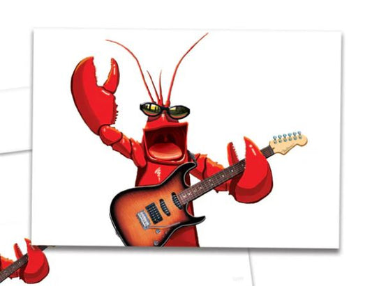 Rock Lobster Birthday Card