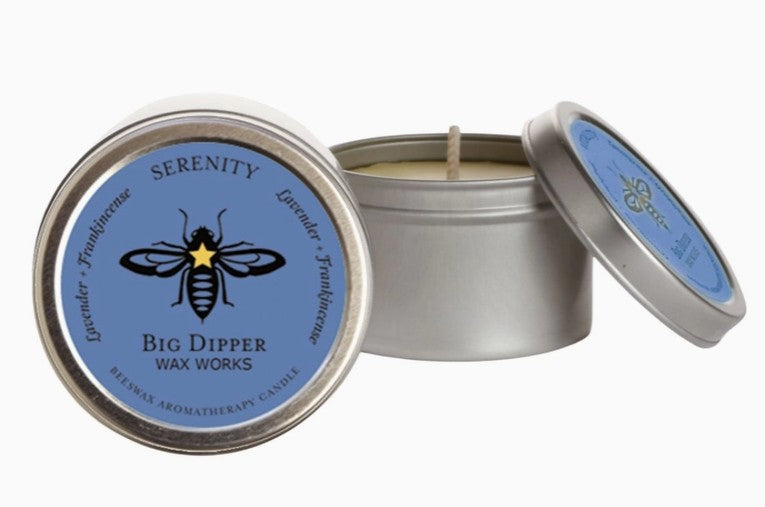 Aromatherapy 100% Pure Beeswax Travel Tin Candle Assortment