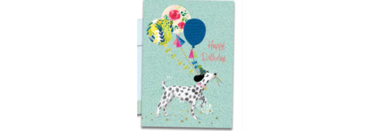 Spot on Dog Birthday Card