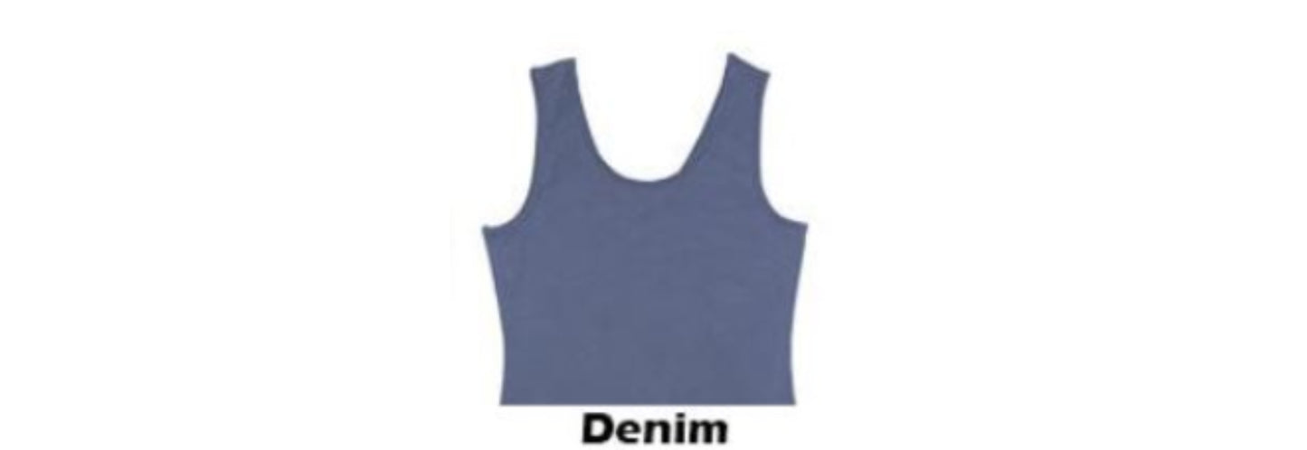 Reversible Denim Tank