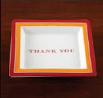 Porcelain Tray - Thank You