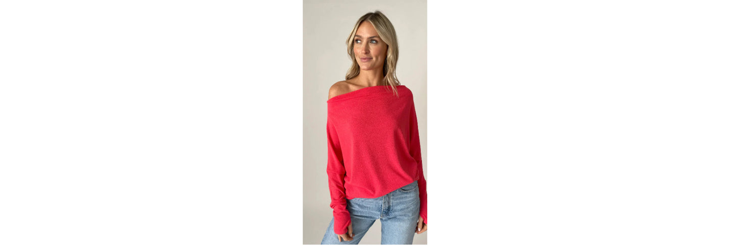 The Anywhere Top in Tangerine