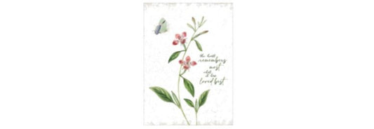 The Heart Remembers Sympathy Card