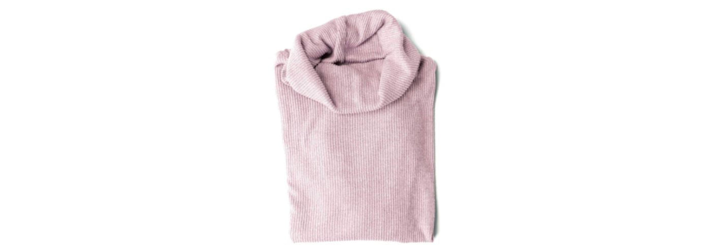 Cuddleblend Cowl Neck Top - Pink