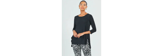 Parachute Hem Tunic Top