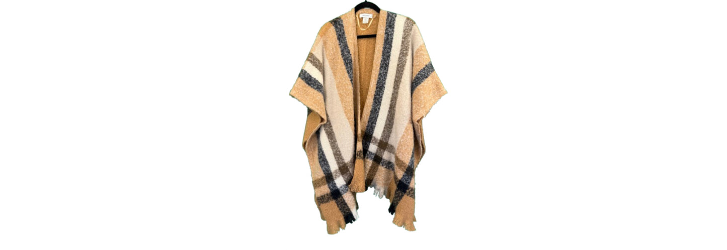 Nine West Plaid Wrap - O/S