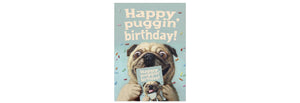 Puggin Ridiculous Birthday Card - Tree Free