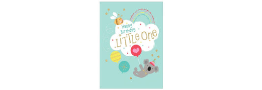 Cute Little One Birthday Card