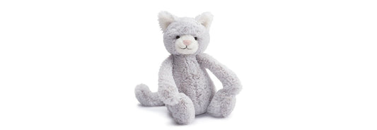 Bashful Grey Kitty Medium | Jellycat