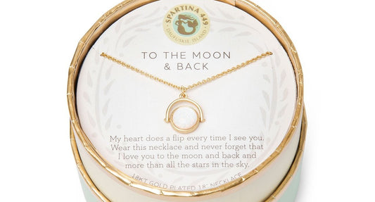 Sea La Vie Necklace To the Moon and Back - Reversible