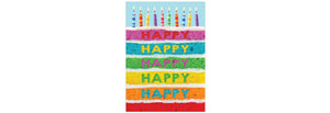 Layers of Happy, Birthday Card