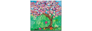 Balloon Tree All Occasions Canvas Greeting Card