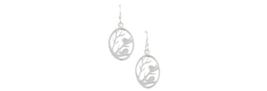 Earrings Bird On Branch Hook - Tomas