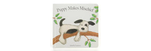 Puppy Makes Mischief Book by JellyCat