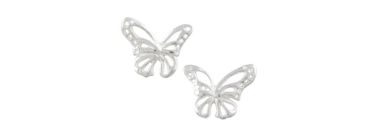 Earrings Butterfly Cutout Post by Tomas