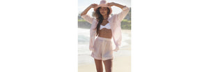 Lounge Cabana Mix Stripe Shorts by Z Supply
