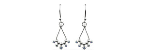 Earrings Hook Chandelier Aurora Crystal by Tomas