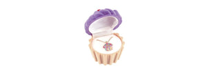 Jewelry Necklace Cupcake Purple & Pink assortment