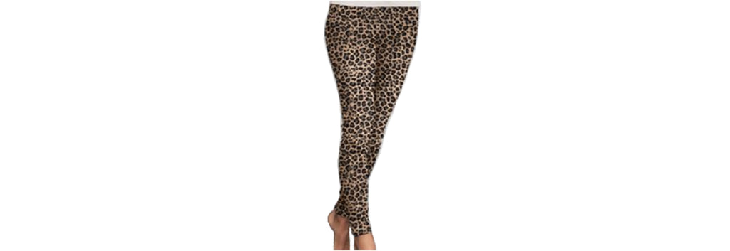 Leggings Fleece Lined Leopard Print