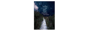Glowing Path Sympathy Card