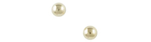 Earrings Gold Plated 4mm Studs by Tomas