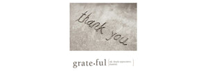 Grateful Thank You Card