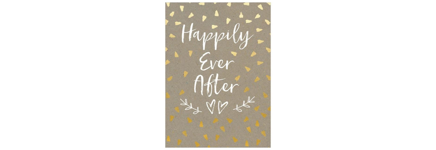 Happily After Today Wedding Card