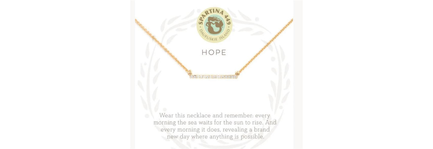 Necklace Hope 18" - Spartina 449