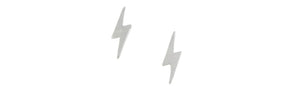 Earrings Lightning Bolt Studs by Tomas
