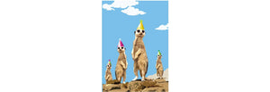 Meerkat Lookout Birthday Card