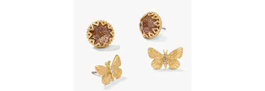 Earrings Monarch Stud Set by Spartina 449