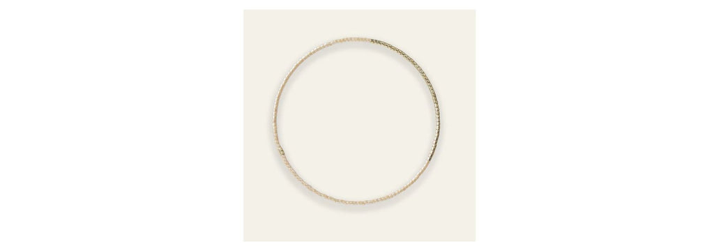 Norah Bangle Bracelet Blush/Gold