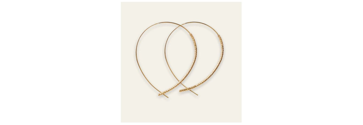 Norah Earrings Gold/Gold
