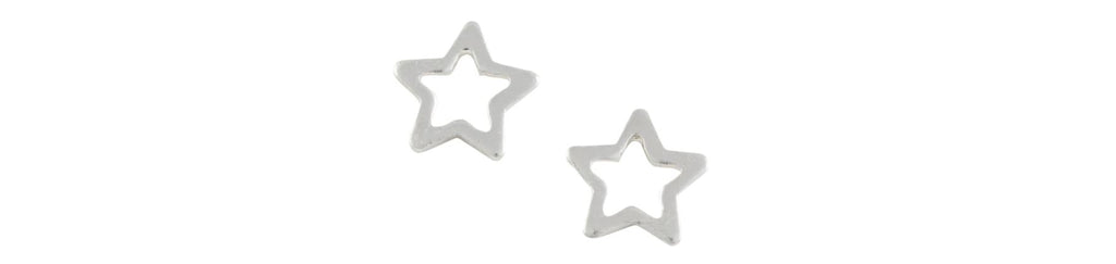 Earrings Open Star Studs - Tomas
